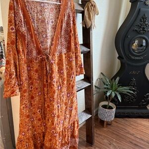 Bohemian Floral Maxi Dress
